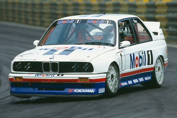Emanuele Pirro fuhr 1992 in Macay Guia ein Rallyeauto