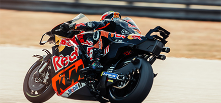 Red Bull-Motorradrennen auf der Rennstrecke