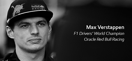 Oracle Red Bull Racing F1-Weltmeister Max Verstappen Fahrerkarte