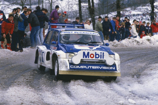 Malcolm Wilson fuhr 1986 die Rallye Monte Carlo