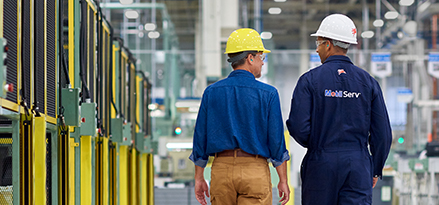 Mobil Serv services for gas engines