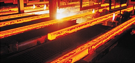 Metallherstellungsindustrie glühende Träger