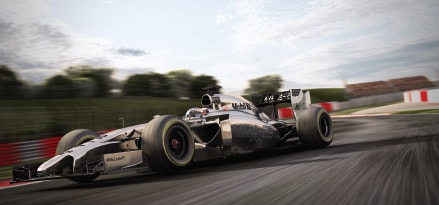 Formel-1-Rennwagen Mobil 1