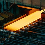Primärmetalle, Förderband für geschmolzenen Stahl Primärmetalle, Förderband für geschmolzenen Stahl