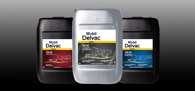 Verpackung Mobil Delvac Ultra, Modern und Legend