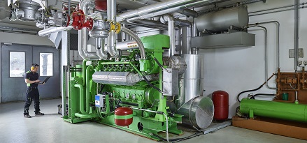 Man & Jenbacher Engine
